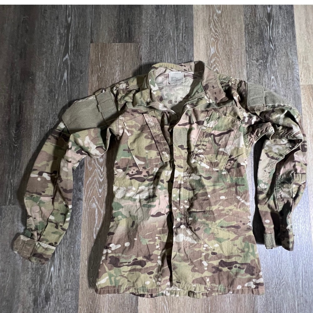 US Military OCP Multicam Combat Uniform Coat Mens XS-Long Camo Tactical Jacket